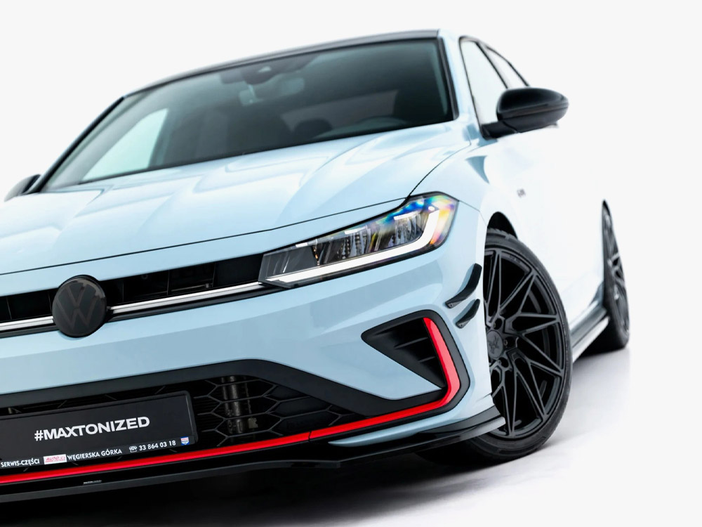 Front Splitter V.2 Volkswagen Jetta GLI Mk7 Facelift 2 - 6 