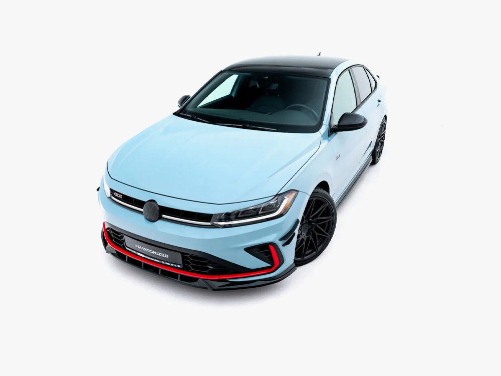 Front Splitter V.1 Volkswagen Jetta GLI Mk7 Facelift 2 - 3 