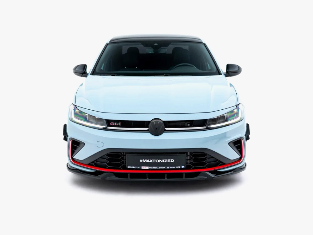 Front Splitter V.1 Volkswagen Jetta GLI Mk7 Facelift 2 - 4 