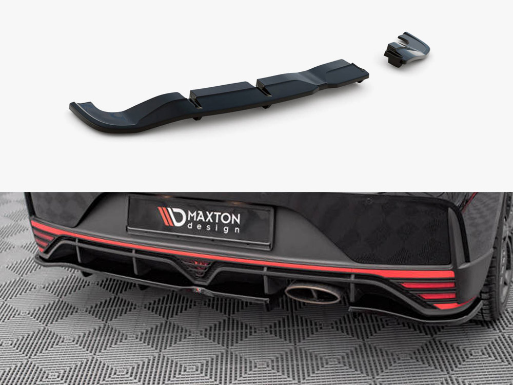Rear Splitter (Vertical Bars) Hyundai I20 N Mk3 - 1 