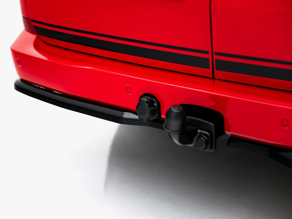 Rear Splitter (Vertical Bars) Volkswagen Transporter T7 - 4 