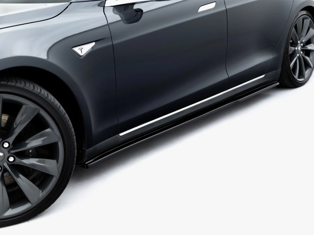 Side Skirt Diffusers V.2 Tesla Model S Mk1 - 4 