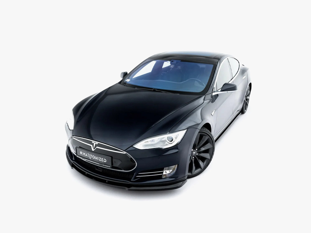 Front Splitter V.1 Tesla Model S Mk1 - 3 