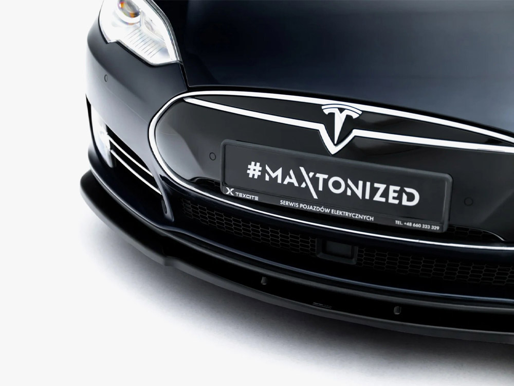 Front Splitter V.1 Tesla Model S Mk1 - 5 