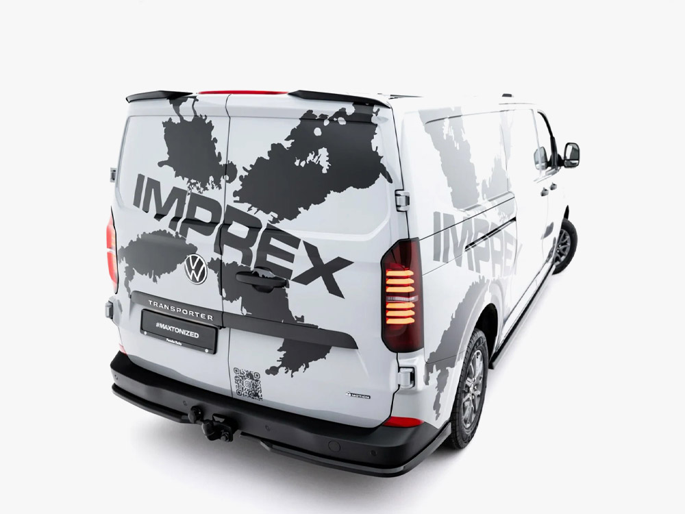 Spoiler CAP Volkswagen Transporter T7 / Ford Transit Custom Mk2 - 2 