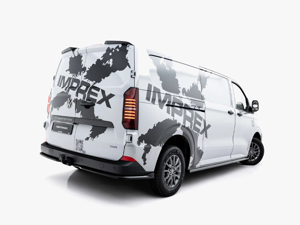 Spoiler CAP Volkswagen Transporter T7 / Ford Transit Custom Mk2 - 3 