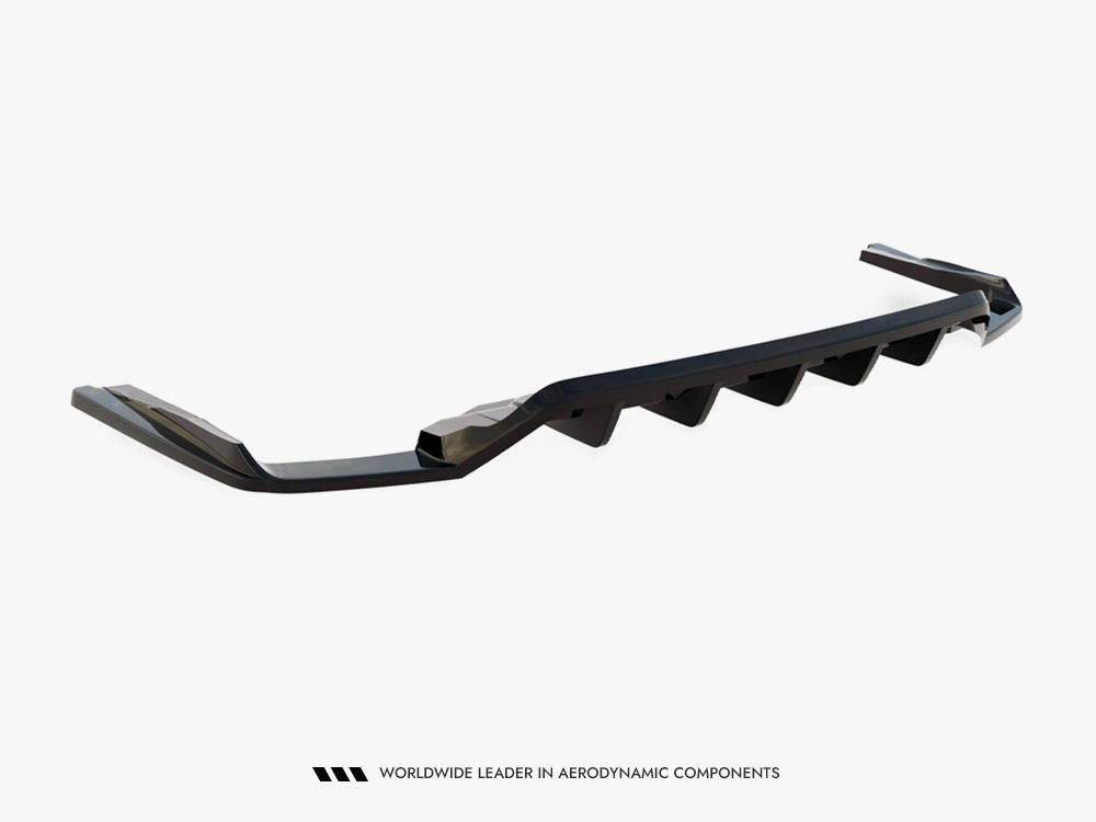 Rear Splitter (Vertical Bars) Audi SQ7 Mk2 (4M) Facelift - 6 