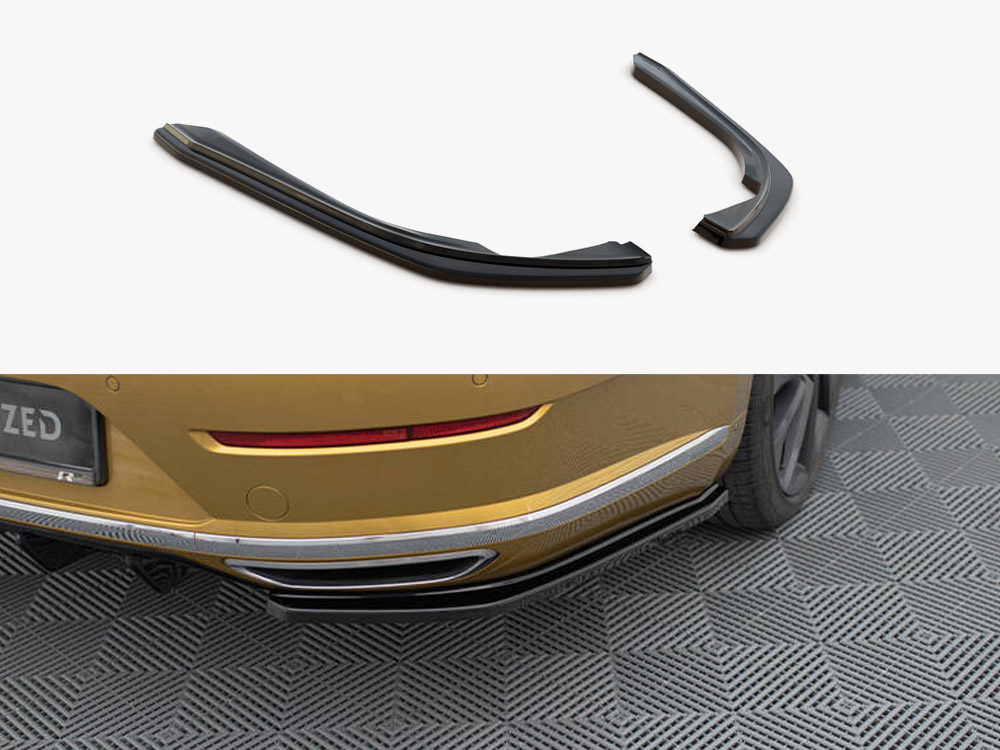 Rear Side Splitters Volkswagen Arteon R-Line Sedan / Shooting Brake Mk1 - 1 