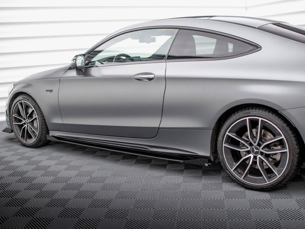 Side Flaps Mercedes-AMG C43 Coupe / Cabrio C205 Facelift / A205 Facelift - 2 