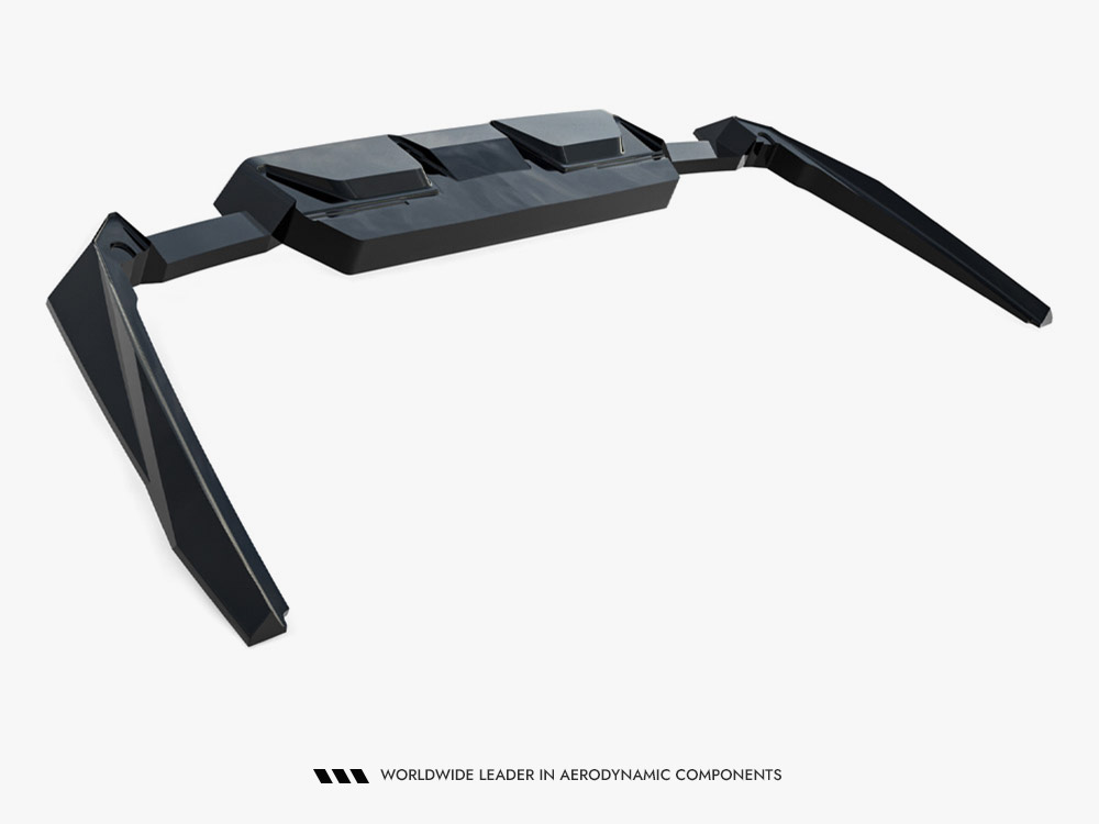 Rear Splitter (Vertical Bars) BMW M5 Sedan / Touring G90 - 10 