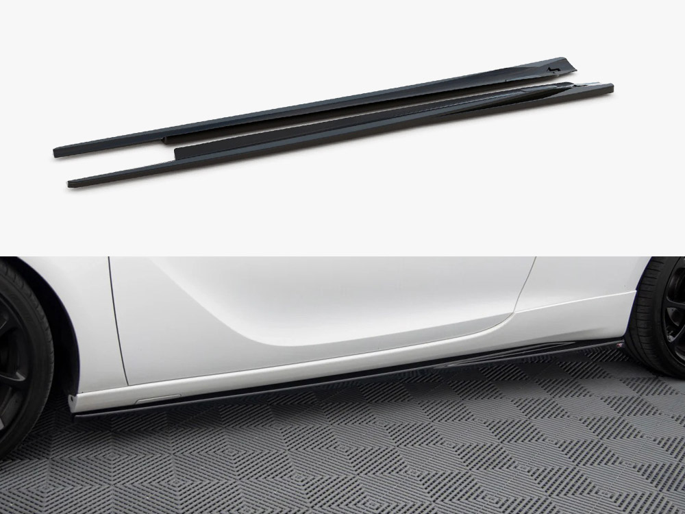 Side Skirt Diffusers Opel Astra OPC GTC J - 1 