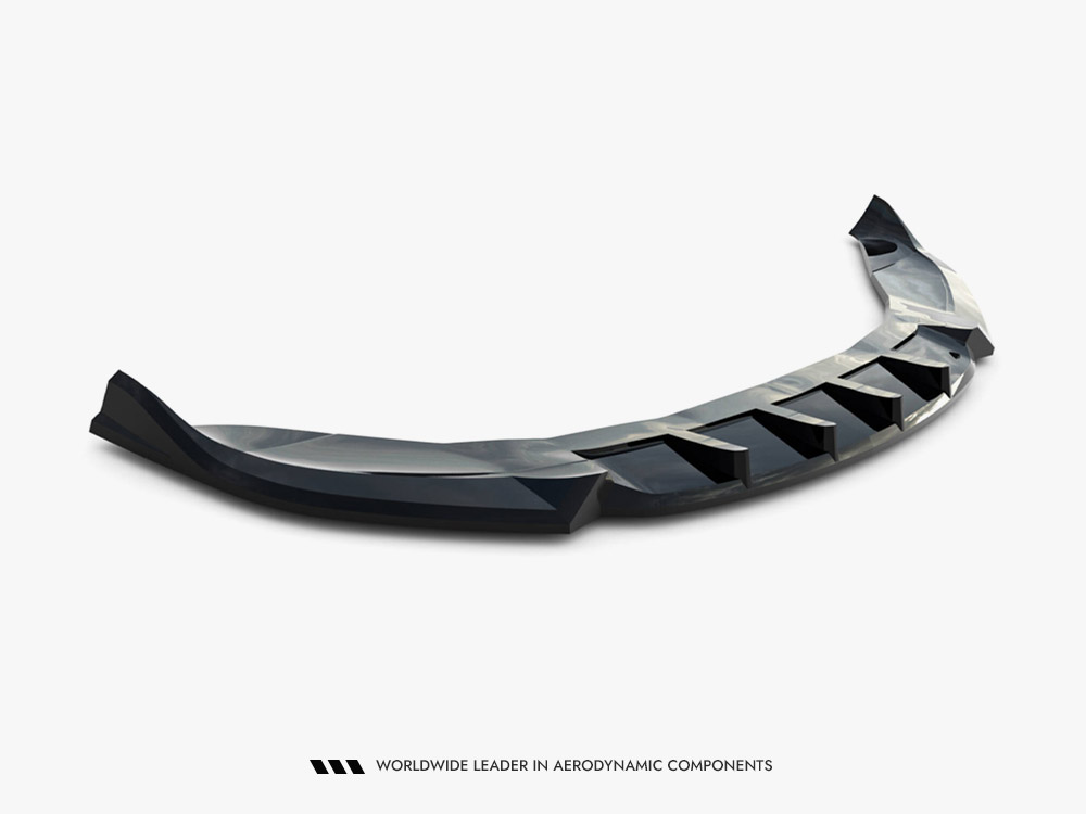 Front Splitter V.1 Tesla Model S Plaid Mk1 Facelift - 5 