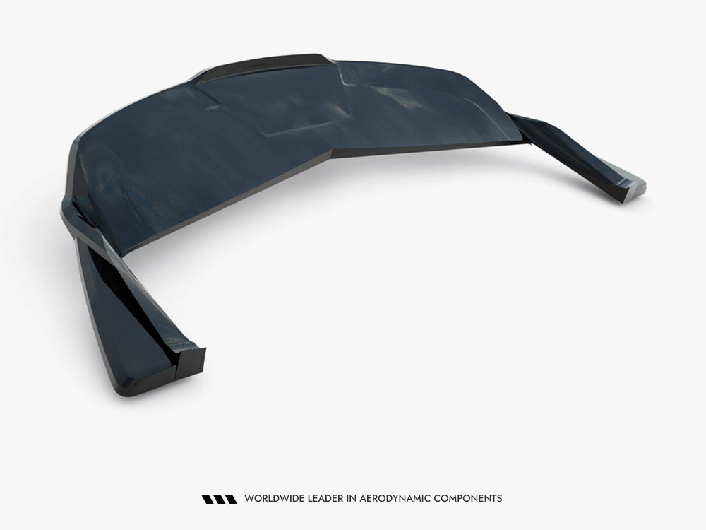 Rear Splitter (Vertical Bars) V.2 Tesla Model S Plaid Mk1 Facelift - 9 