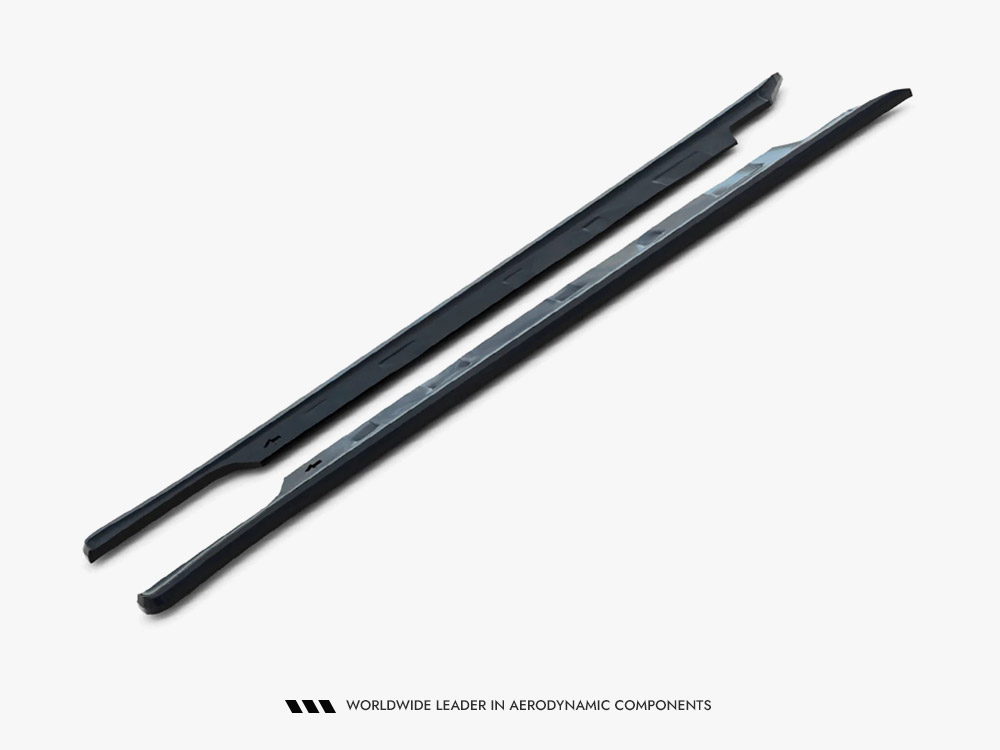 Side Skirts Diffusers V.2 Tesla Model S Plaid Mk1 Facelift - 5 