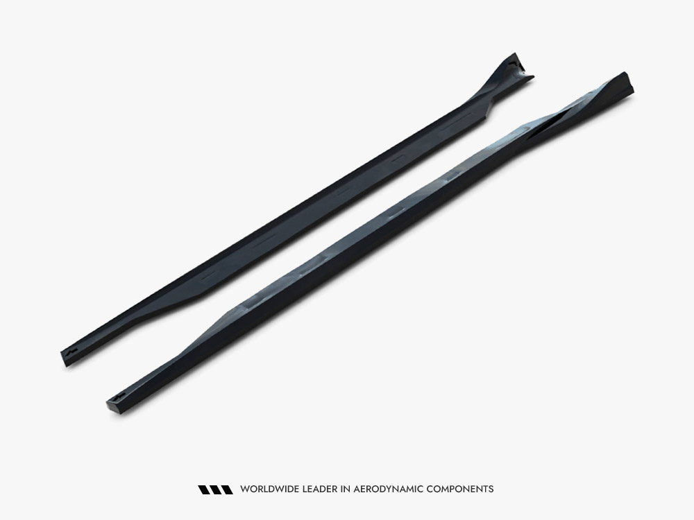 Side Skirts Diffusers V.2 Tesla Model X Mk1 Facelift - 5 