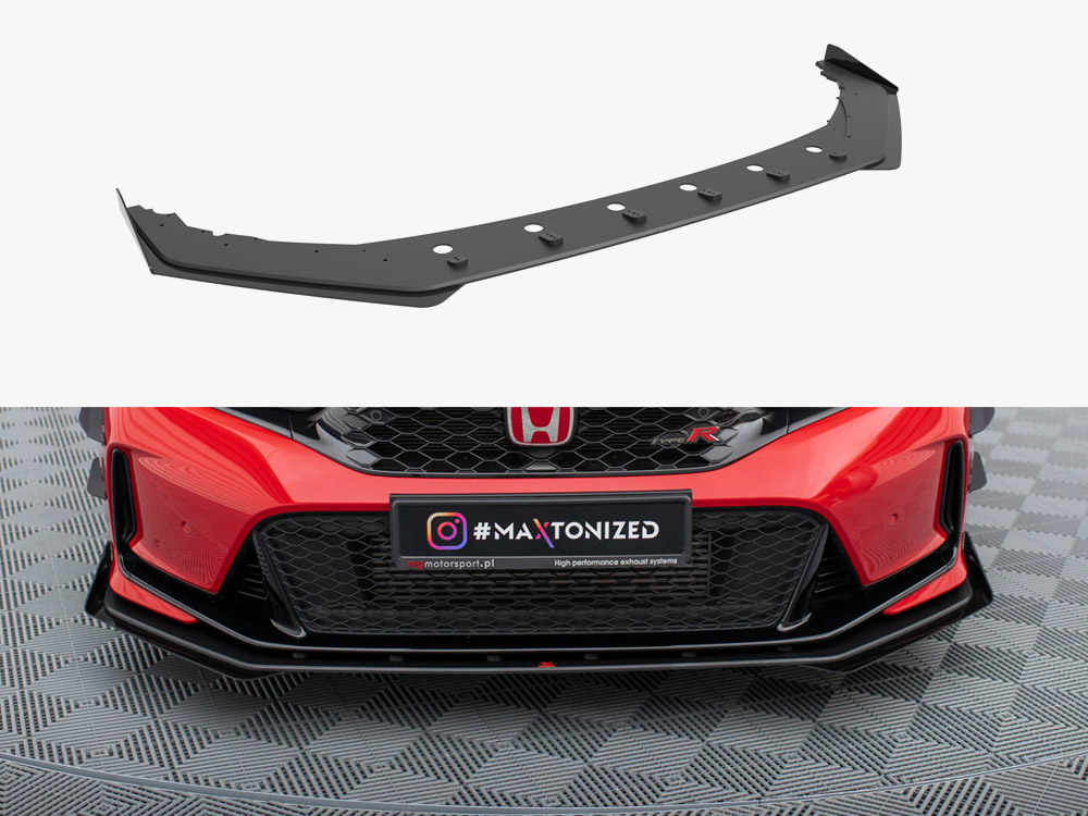 Street PRO Front Splitter + Flaps Honda Civic Type-R Mk 11 - 1 