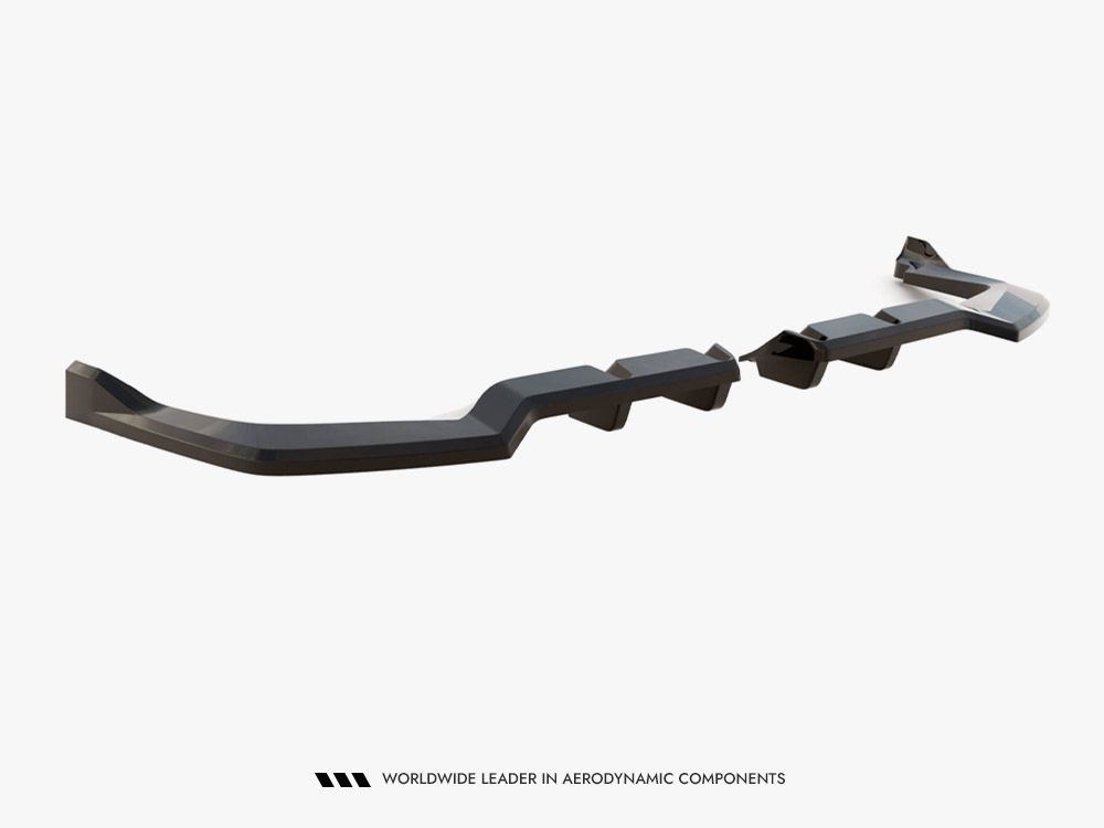 Rear Splitter (Vertical Bars) V.2 Honda Civic Type-R Mk 11 - 6 