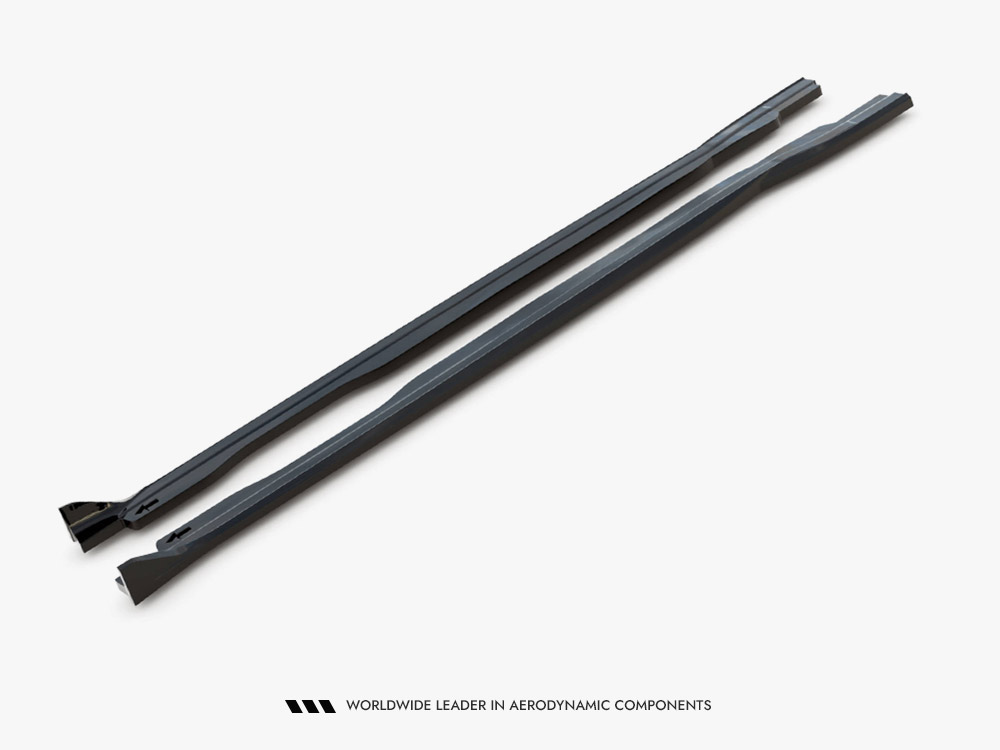Side Skirts Diffusers V.2 Honda Civic Type-R Mk 11 - 5 