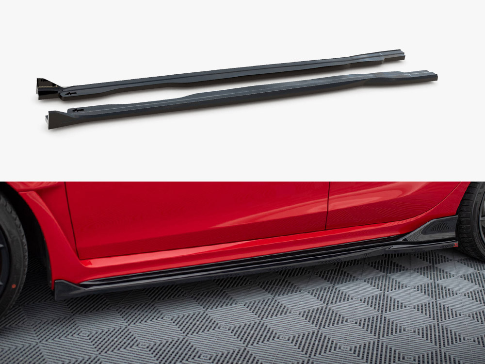 Side Skirts Diffusers V.2 Honda Civic Type-R Mk 11 - 1 