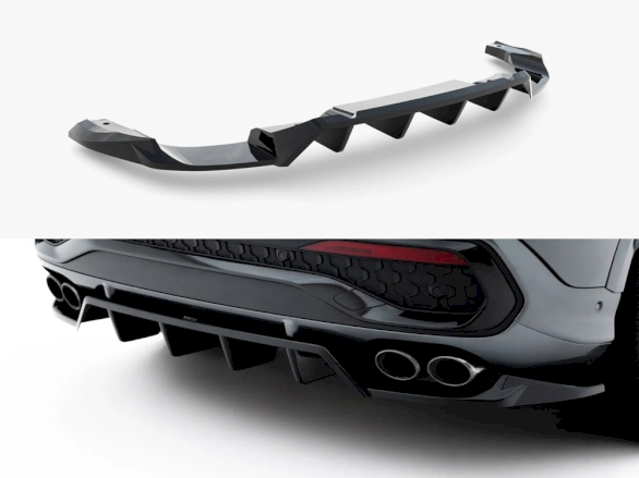 Rear Splitter (Vertical Bars) Audi SQ5 Sportback / SUV Mk3
