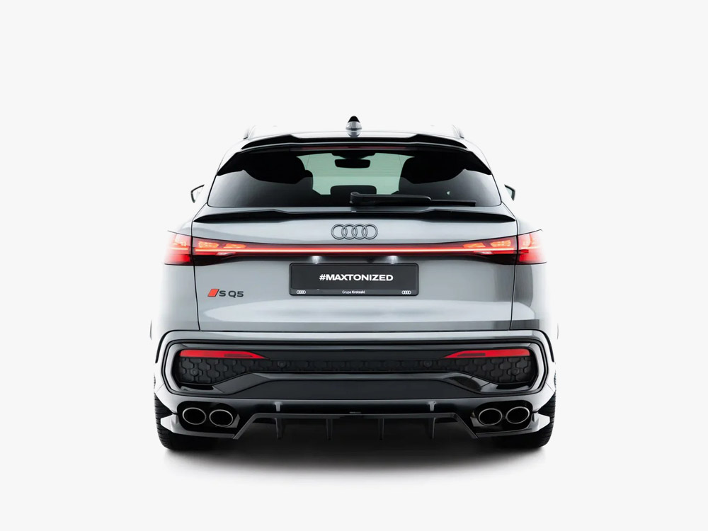 Rear Splitter (Vertical Bars) Audi SQ5 Sportback / SUV Mk3 - 4 