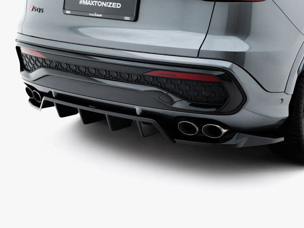 Rear Splitter (Vertical Bars) Audi SQ5 Sportback / SUV Mk3 - 6 