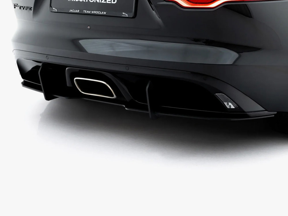 Street PRO Rear Diffuser Jaguar F-Type X152 Facelift 2 - 3 