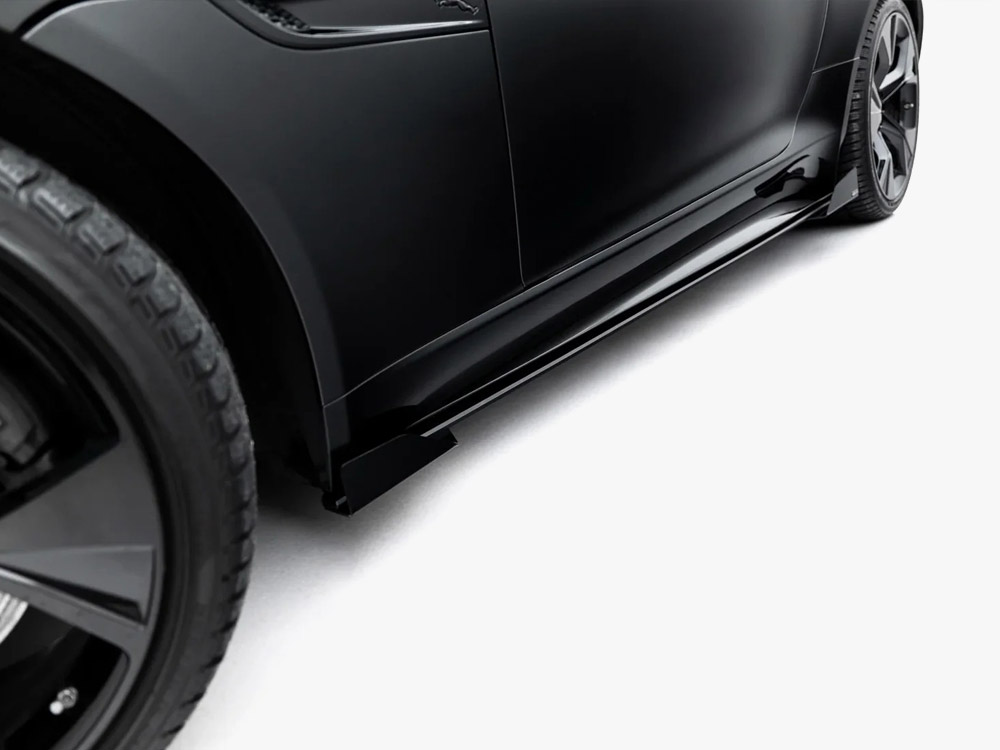 Street PRO Side Skirt Diffusers + Flaps Jaguar F-Type X152 Facelift 2 - 4 