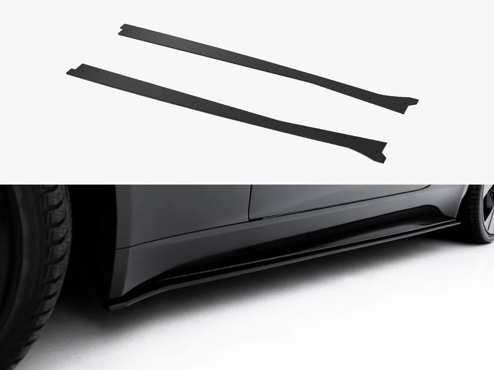 Street Pro Side Skirt Diffusers Jaguar F-Type X152 Facelift 2 - 1 