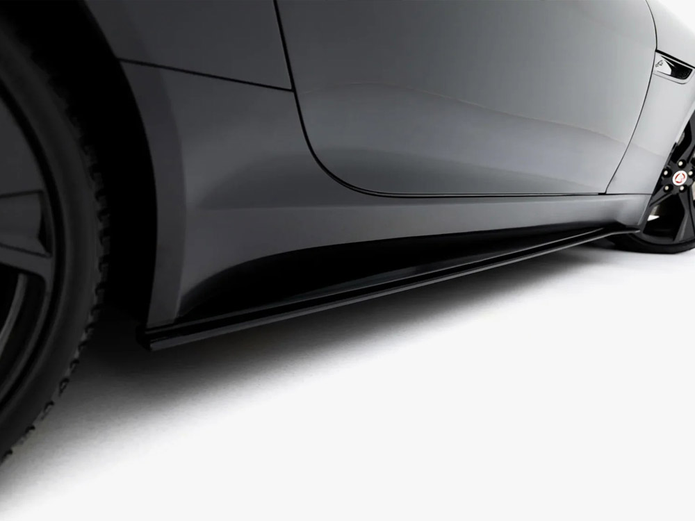 Street Pro Side Skirt Diffusers Jaguar F-Type X152 Facelift 2 - 5 