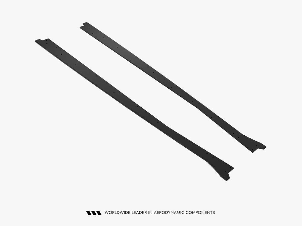 Street Pro Side Skirt Diffusers Jaguar F-Type X152 Facelift 2 - 6 