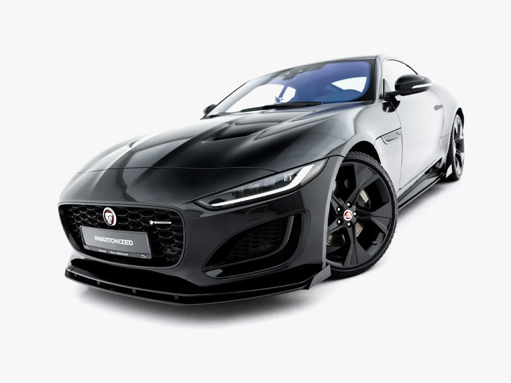 Street PRO Front Splitter + Flaps Jaguar F-Type X152 Facelift 2 - 2 