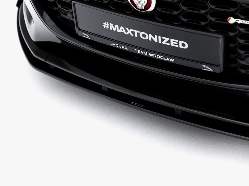 Street PRO Front Splitter + Flaps Jaguar F-Type X152 Facelift 2 - 5 