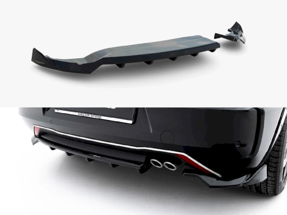Rear Splitter (Vertical Bars) Alfa Romeo Junior Mk1