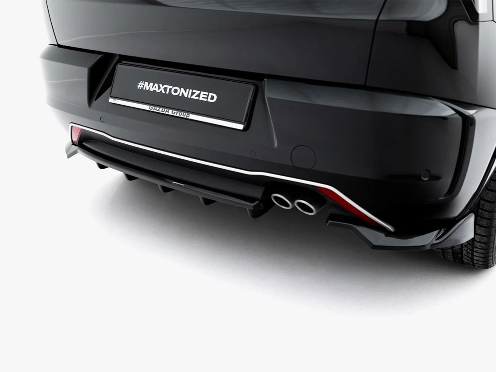 Rear Splitter (Vertical Bars) Alfa Romeo Junior Mk1 - 3 