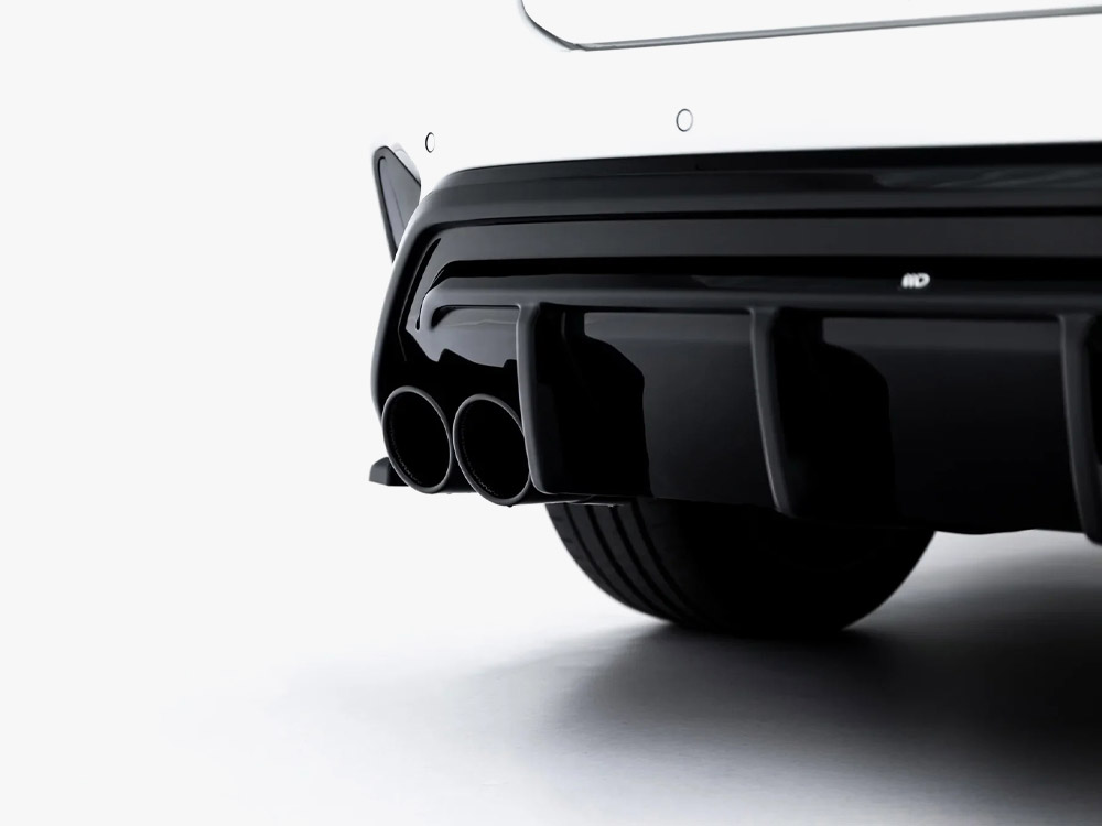 Rear Valance + Exhaust Ends Imitation Audi A3 S-Line Sportback 8Y Facelift - 4 