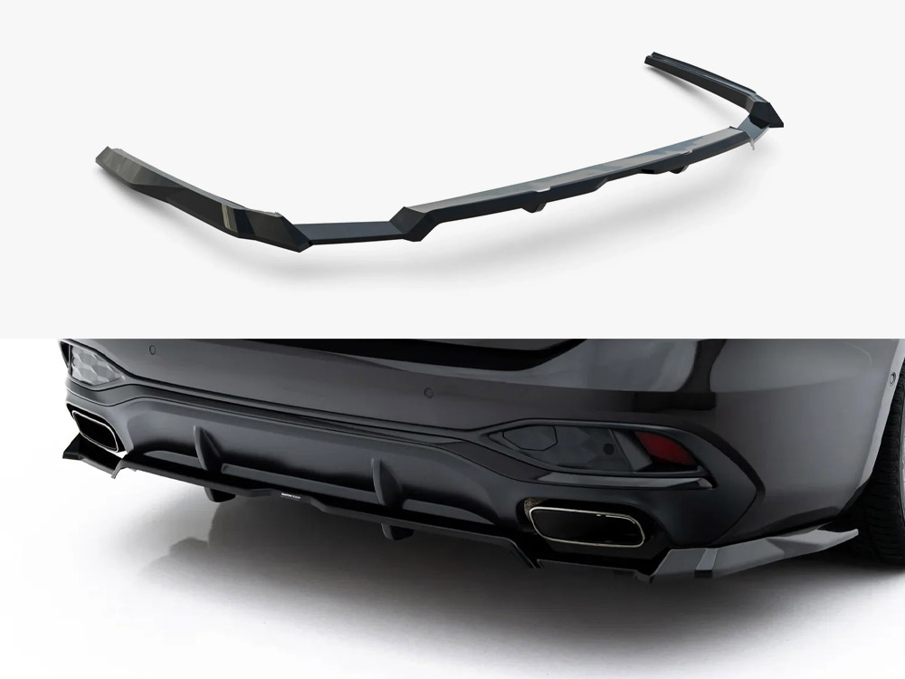 Rear Splitter (Vertical Bars) V.3 Audi A6 S-Line C9 - 1 