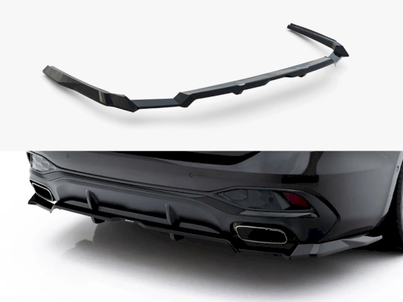 Rear Splitter (Vertical Bars) V.3 Audi A6 S-Line C9