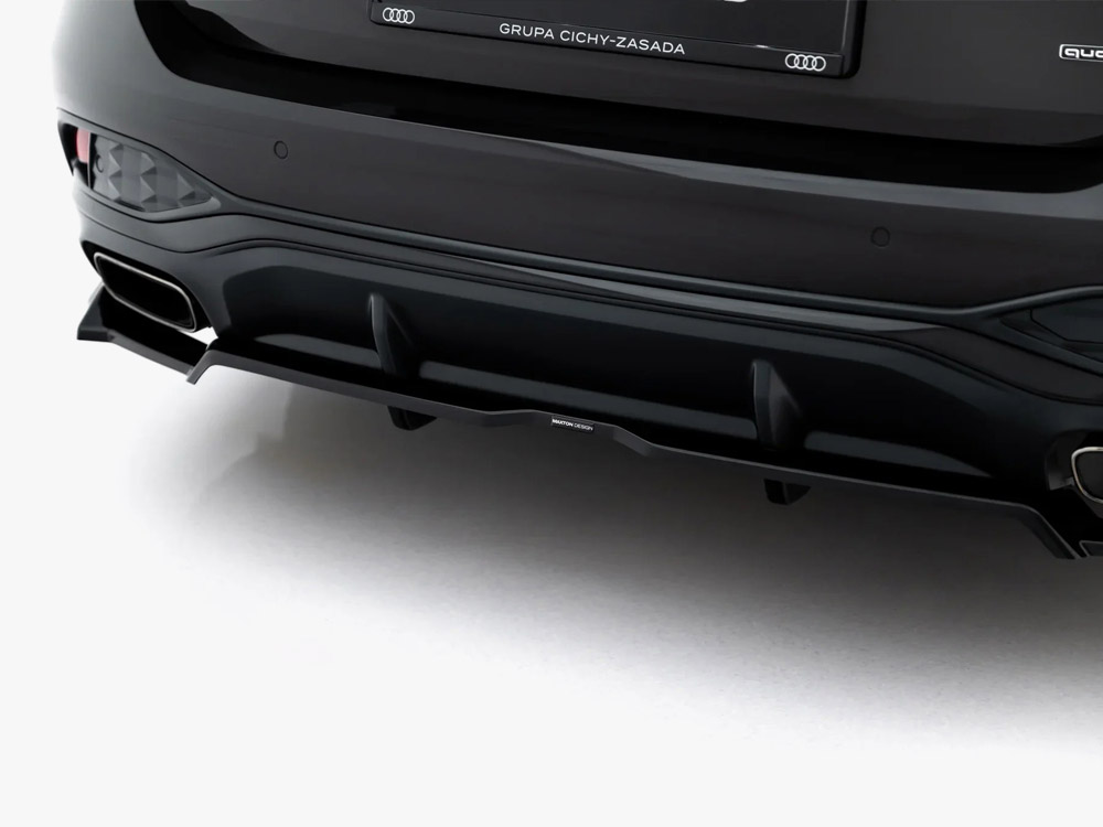 Rear Splitter (Vertical Bars) V.3 Audi A6 S-Line C9 - 4 