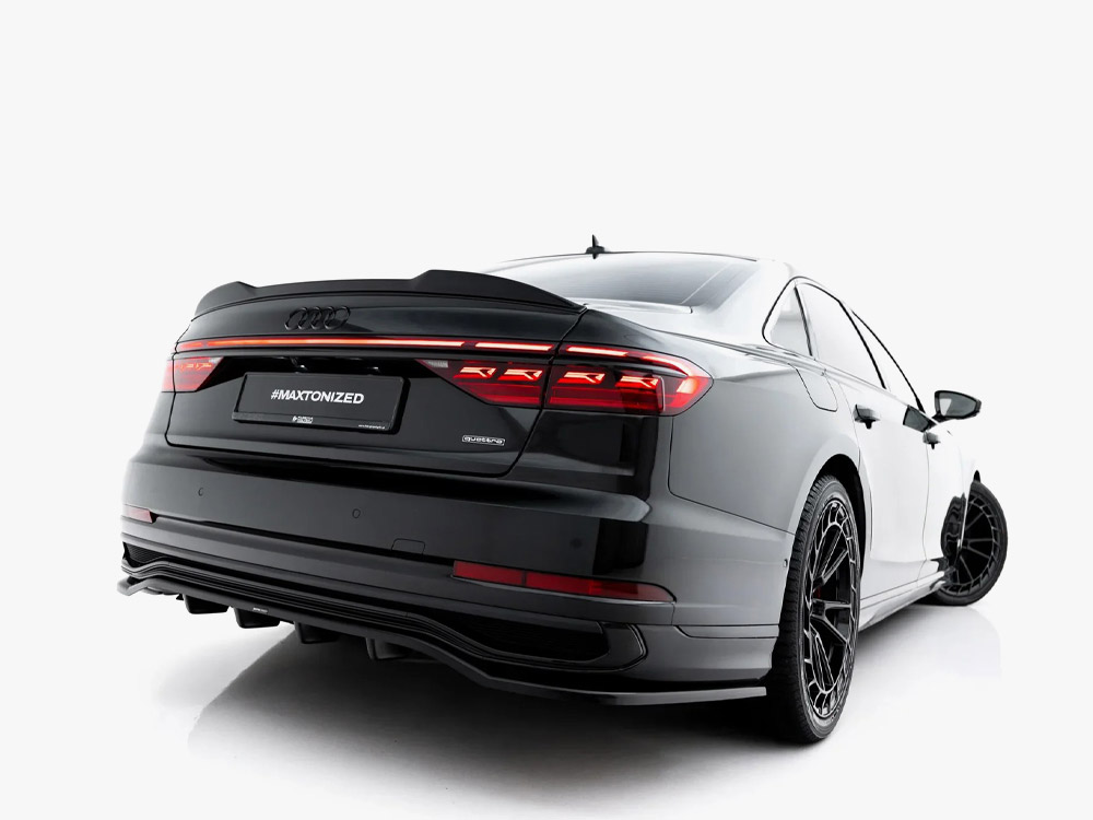 Rear Splitter (Vertical Bars) Audi A8 S-Line Long D5 Facelift - 2 