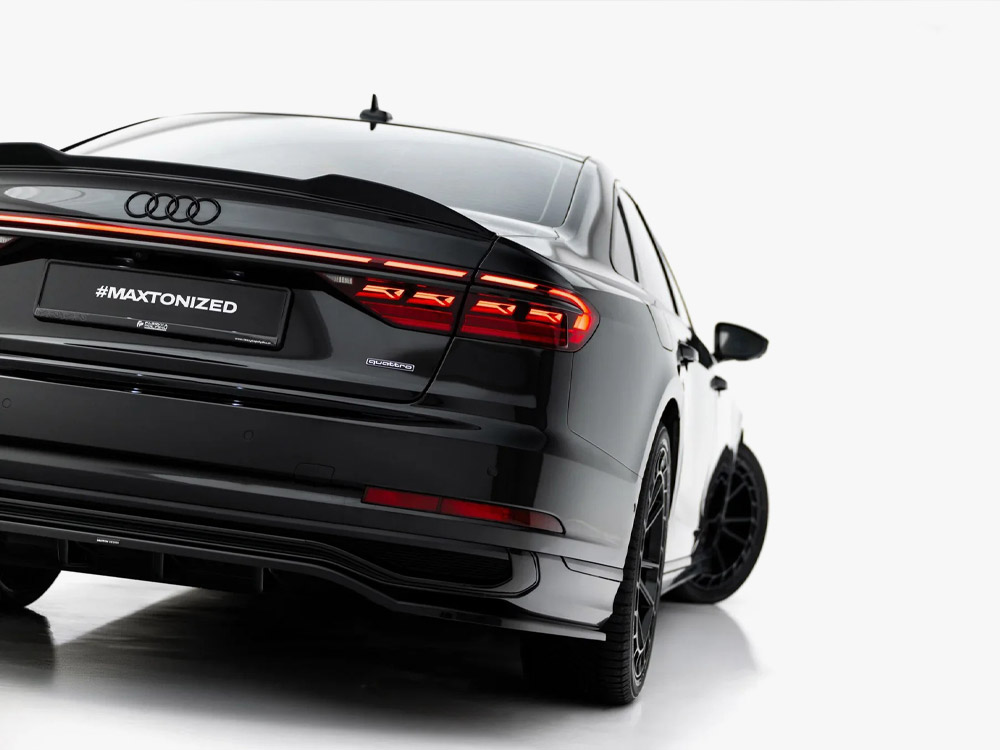 Rear Splitter (Vertical Bars) Audi A8 S-Line Long D5 Facelift - 5 