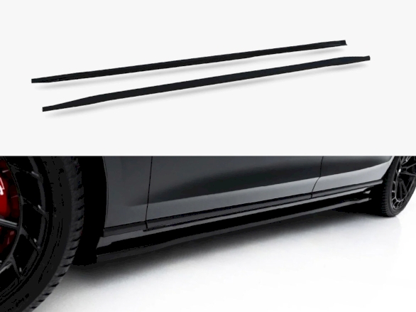 Side Skirt Diffusers Audi A8 S-Line Long D5 Facelift