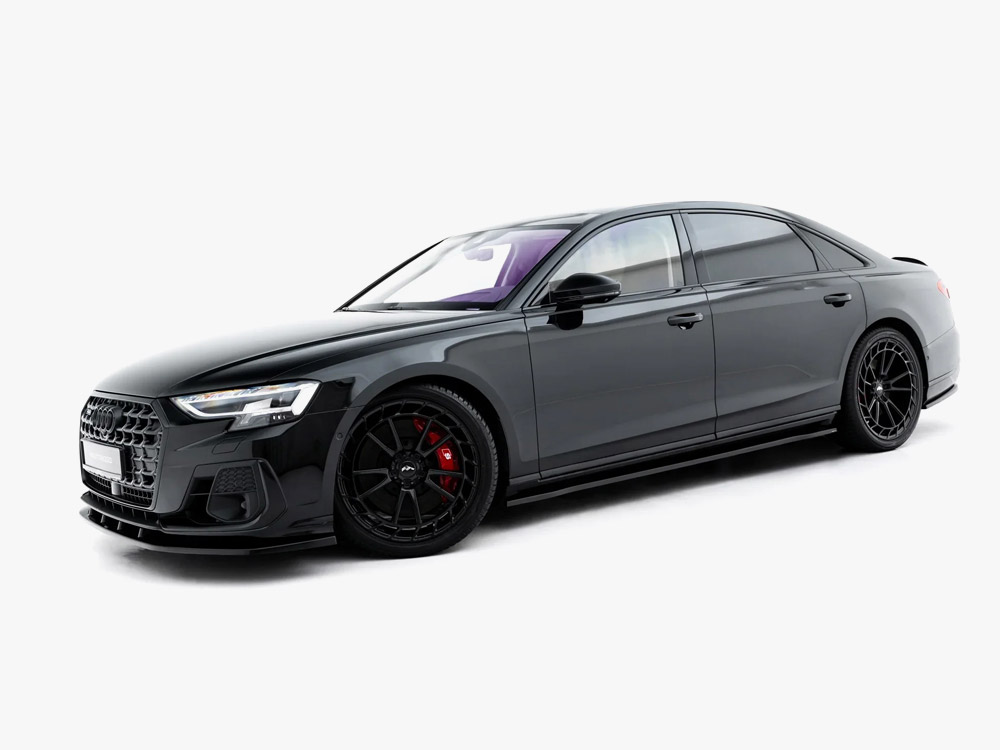 Side Skirt Diffusers Audi A8 S-Line Long D5 Facelift - 2 