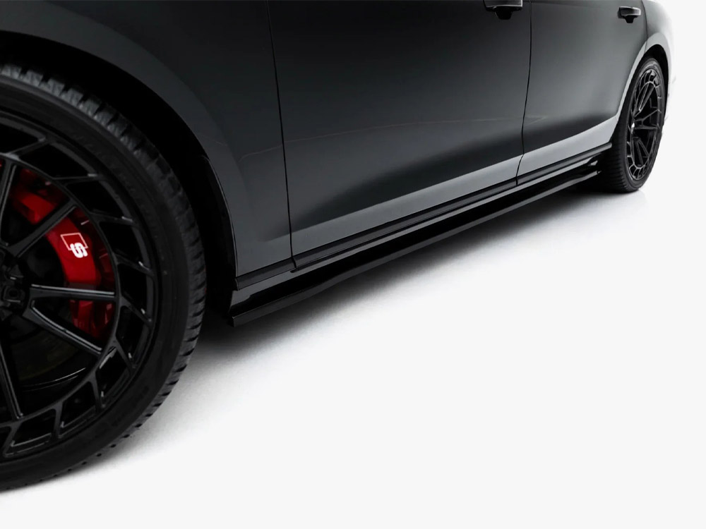 Side Skirt Diffusers Audi A8 S-Line Long D5 Facelift - 3 