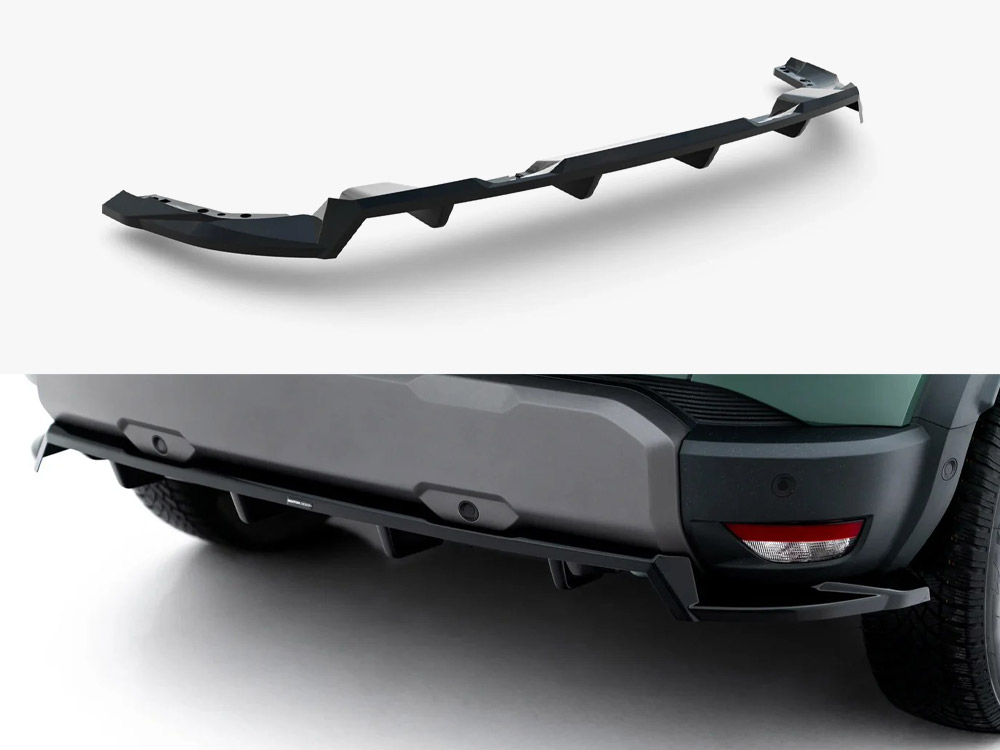 Rear Splitter (Vertical Bars) Dacia Duster Mk3 - 1 