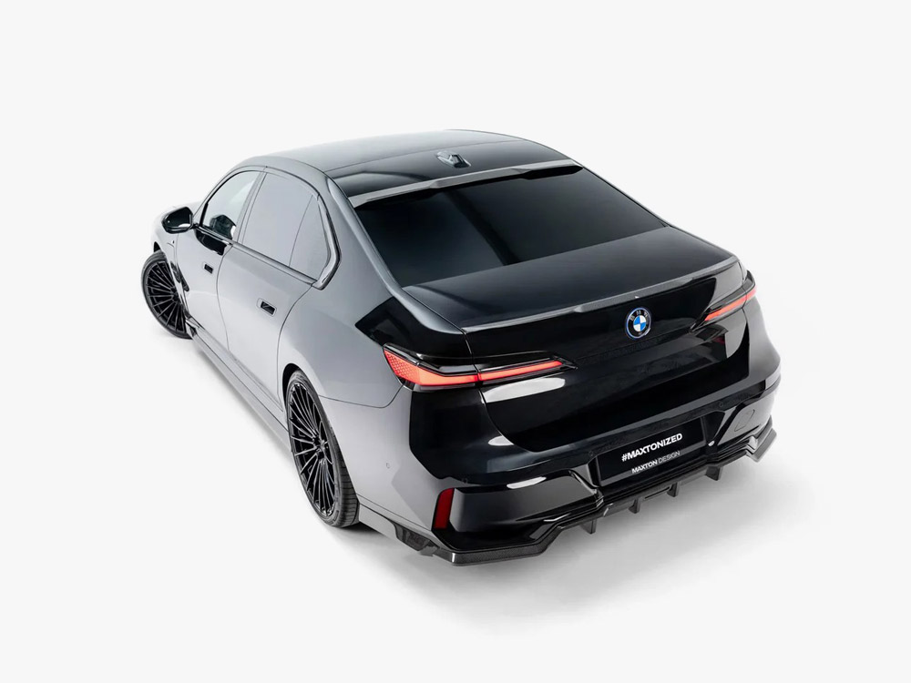 Prepreg Carbon Fiber Rear Window Spoiler (Upper) BMW 7 M-Pack / M760e / i7 M-Pack G70 - 2 