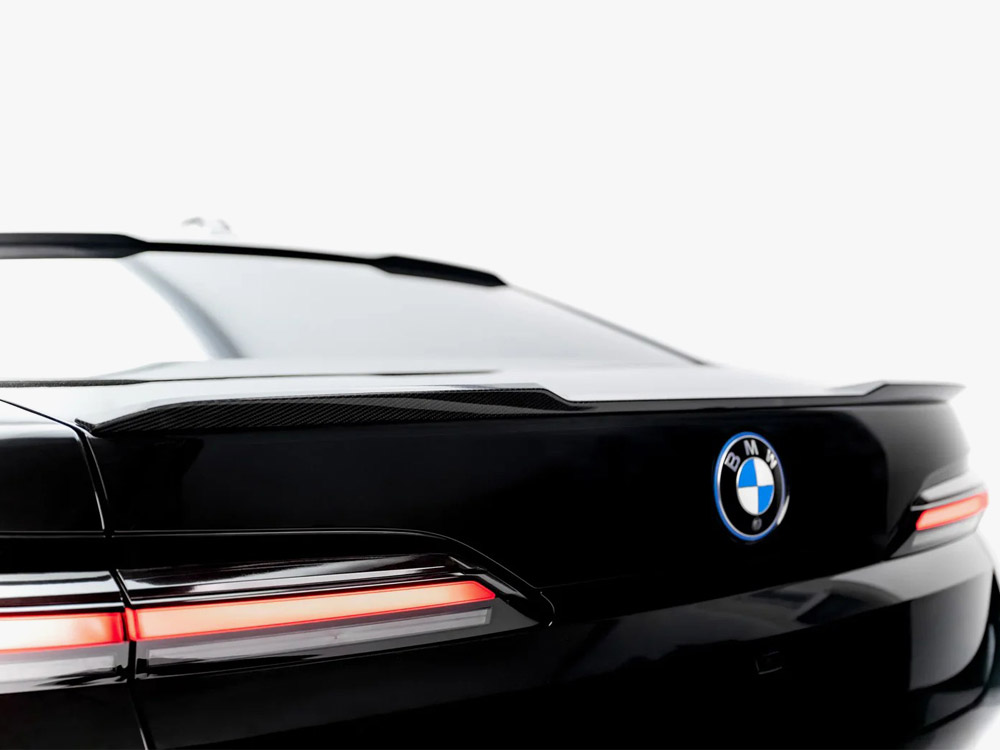 Prepreg Carbon Fiber Tailgate Spoiler (Lower) BMW 7 M-Pack / M760e / i7 M-Pack G70 - 3 