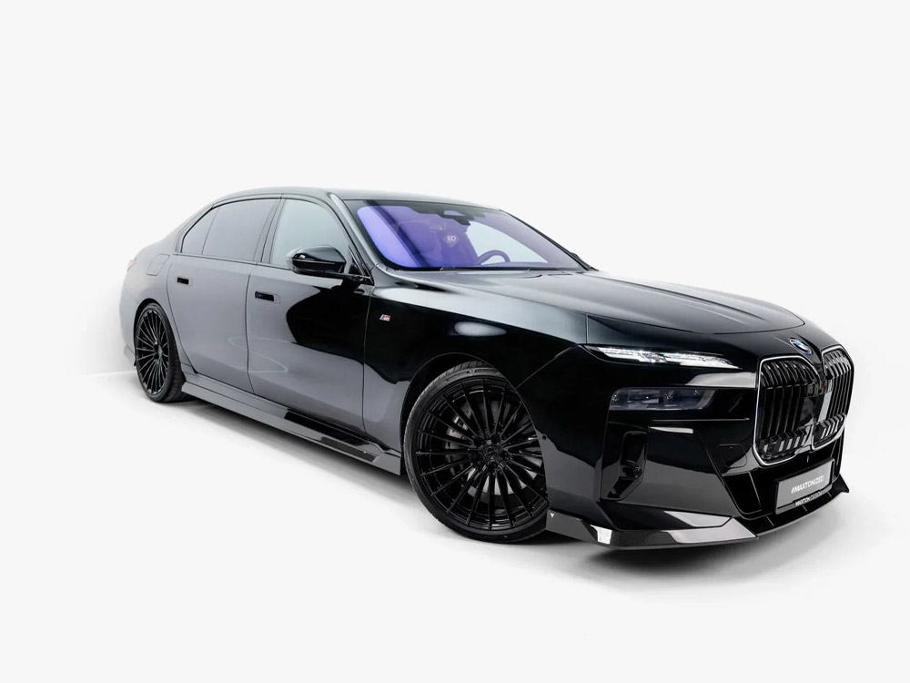 Prepreg Carbon Fiber Side Skirts BMW 7 M-Pack / M760e / i7 M-Pack G70 - 2 