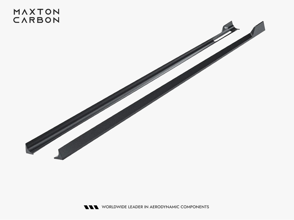 Prepreg Carbon Fiber Side Skirts BMW 7 M-Pack / M760e / i7 M-Pack G70 - 7 