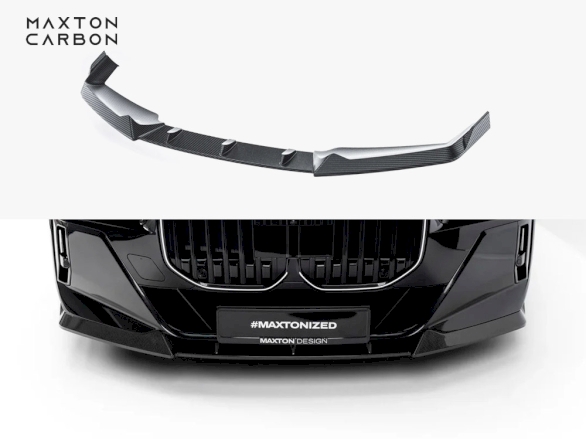 Prepreg Carbon Fiber Front Splitter BMW 7 M-Pack / M760e / i7 M-Pack G70